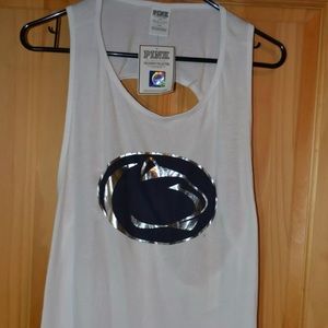 Ladies Large Penn State tank top PINK